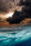 gyclli: “ *** by nikos Bantouvakis on 500px.com Waves and storm clouds ” | 하늘, 예술