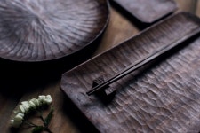 walnut tray by Yunjun | 나무 그릇, 목공예, 목재