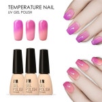 Focallure 온도 색상 변경 네일 젤 폴란드어 오래 지속 적시 오프 uv 카멜레온 젤 광택 diy | Couleur, Vernis, Clous