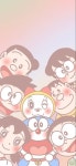 • Doraemon 캐릭터배경화면 도라에몽 아이폰배경화면 고화질! | Tủ tường