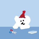 Instagram의 탱님: “보보가 만들었어 ~~❄️ #Bobo #paperplay #sticker”