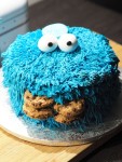 Cookie Monster cake | Monster cake, Cookie monster cake, Monster cookies