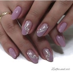 Ногтей(@nails_idei_dizayn)님: Оцените работу от 1️⃣ до 🔟 | Mauve nails, Bridal nail art, Stylish nails