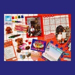 Red retro diary 레드 레트로 다꾸