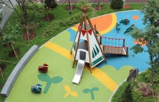 놀이시설물 - 2018. 춘천 후평동 트루엘아파트 유아놀이터