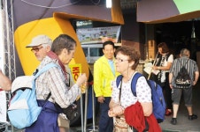 탈춤공연장_외국인관람객(2014. 10. 1.)