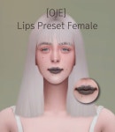 OJE — [OJE] FEMALE LIP PRESET  There is only one….! ... | 헤어스타일