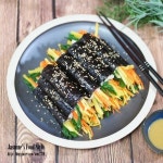김밥맛있게싸는법 / 꼬마김밥 만들기와 마약김밥 겨자소스 레시피