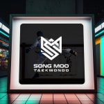 📌업종 : 태권도 📌이니셜 SM을 활용한 심볼 로고입니다. 이니셜을 교차/컷팅 포인트로 트렌디한 무드로 표현했습니다.😊 ▶️로고 제작 문의는... 