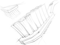 📌부평 씨앤씨 입시본원 미술학원 @bp_cnc_tm @cnc_bupyeong_campus 기초디자인 개체표현 동덕여대 기출문제 :칫솔 #기디 #기디구도... 