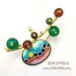^^ #환공포증주의 #칠보 #칠보공예 #브롯치 #목걸이 #윤지선공예 #cloisonne #brooch #enamel #enameljewelry #artjewelry #만들기그램 #공예... 