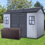 The Oakland 1175 is t… | 집 Keter Resin Garden Sheds are... the Oakland range will not disappoint!  The Oakland 1175 is t… | 집