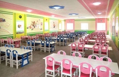 훌륭히 완공된 청진초등학원, 중등학원2