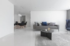 허스크 디자인 : 네이버 블로그 [허스크] 화이트 모던 인테리어 | Interior design living room, Living room decor apartment... 