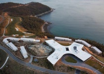 *사우스케이프 클럽하우스 [ Mass Studies ] Southcape golf clubhouse | Canopy architecture, Golf clubhouse, Club house