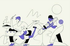 라인 일러스트에 있는 gg님의 핀 | 일러스트레이션, 오일 파스텔 그림, 캐릭터 일러스트