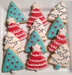 Christmas tree cookie | 아이싱