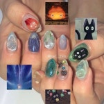디안네일(dian nail) | Nails para my 💕에 있는 Diana Vianney님의 핀 - 2025 | 네일 컬러, 네일아트, 네일