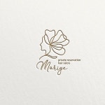 1인헤어살롱 로고&명함 디자인의뢰 드립니다 | Moriye (hair salon) | 디자인 의뢰는 라우드소싱 1인헤어살롱 로고&명함 디자인의뢰... 