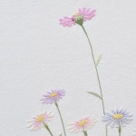 #야생화자수 #단양쑥부쟁이 #쑥부쟁이 #꿈소 #꿈을짓는바느질공작소 #embroidery #aster #chrysanthemum