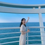 차가 너무너무 많아서 바다가 보이는 예쁜 카페랑 안목해변은 못갔지만... 예쁜 카페랑 안목해변은 못갔지만 그래도 바다는 봤다  다음엔 꼭... 