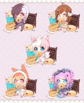 Donuts - YCH [com] by MadelineCG | 도넛