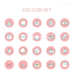 유토이미지 | mango_edu_038_eng mango_edu_038_eng L190903, Mango, 아이콘, 교육아이콘, 학교, 공부, 수학, 그래프, 도형, 원, 원뿔... 