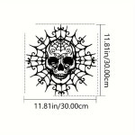 할로윈 방 장식 1pc Decoración De Pared De Calavera Decoración De Pared De Metal, Decoración De Pared Moderna, Decorac… | Skull wall decor... 