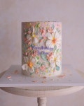 봄의 온도 케이크 on Instagram: “. . Order made 🎂 . . 이 케이크의 디자인은 모두 제작 의뢰해 주신 선생님의 머릿속에서 나오고 저는 손만... 