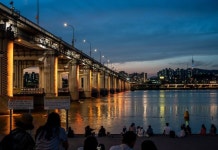 Han River 🩵 #사진계정 #한강 #야경 #서울