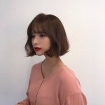 옆모습 마저 예쁜 모즈펌 삼각김밥 싫어요!! 뿌리볼륨은 풍성하게 컬은 자연스럽게 원해요~ 네네~감성가득담아 누가봐도 예쁜 단발펌…」
