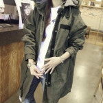 Daitzy 여성 빅후드 야상 점퍼 간절기 자켓 2컬러 H0904 | 자켓, 여성, 여성 패션