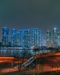 Gwanggyo Lake Park (광교호수공원), Gyeonggi-do, South Korea landscape