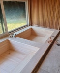 제주도 가정지 히노끼(편백) 욕조시공 제주도 가정지 히노끼(편백) 욕조시공 | Bathroom, Home, Bathtub