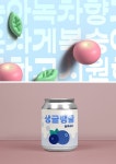 반짝반짝 귀여운 폰트 Rix오잉 활용법🍑 | 포스터 디자인, 폰트, 음료