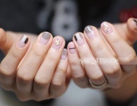 @nail_41shop #41샵 #네일디자이너지니 #지니네일 #네일 #네일아트 #41shop #젤네일 #청담동네일 #청담네일 #gelnails #n… | 네일아트, 웨딩... 