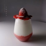 BEST:Basic/Easy/Simple/Table on Instagram: “🍯 꿀 크림치즈 딸기 라떼 나왔습니다 🍓 이름도 길고 달달이 폭탄으로 토핑은... 