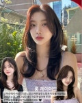 레이어드스타일••••⋰˚★ 커트와 어울리는 c컬도 길이별로... 긴머리에서 여성스러운느낌과 캐쥬얼한 느낌까지 연출가능한 길이에요!... 