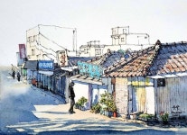 이곳에서 서울역까지 이어진 철길이 경의선 숲길과 연결되는 … - 2023 | 어반 아트, 거리예술, 그림 마담써니 on Instagram: “20210618 #용산... 