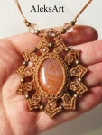 Pin de 은월 en 원석마크라메 | Collares, Collares macrame, Pulseras