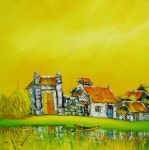 nguyen-minh-son-pintor-vietnamita | 풍경 디자인, 색연필