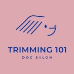TRIMMING 101 | 강아지 애견 반려견 미용실 헤어샵 Dog Puppy Pet Hair Salon Shop | 브랜드 로고 디자인 Brand Logo Design... 