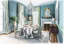 Interior illistration Interior illistration | 색채학, 일상