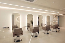 화이트톤 20평 모던 대전 미용실 인테리어