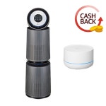 LG전자 퓨리케어 360도 인공지능 공기청정기 알파 AS351NNFA +센서 PSHNAC01 114㎡