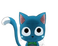 Pin by 애용이 on 해피 | Fairy tail happy, Fairy tail cat, Fairy tail family