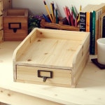 [다이정글] 정글 삼나무 서류 보관함 #3 (서랍형) | 목공예, 공예, 아이디어