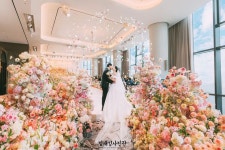 더세인트 웨딩 본식스냅 파노라마홀 촬영후기 / 신도림 디큐브시티 웨딩홀 / 빛새김사진관 / 통창 밝은홀 웨딩홀 결혼식 스냅 촬영... 