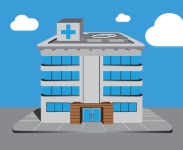 병원 일러스트 백터 ai 파일 - hospital illustration - 어반브러시