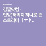 김짤닷컴 - 인방)허벅지 하나로 뜬 스트리머 ㅓㅜㅑ..